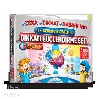 Dikkati Güçlendirme Seti 3 Yaş - Yeni Neoro - Via Sistemi İle
