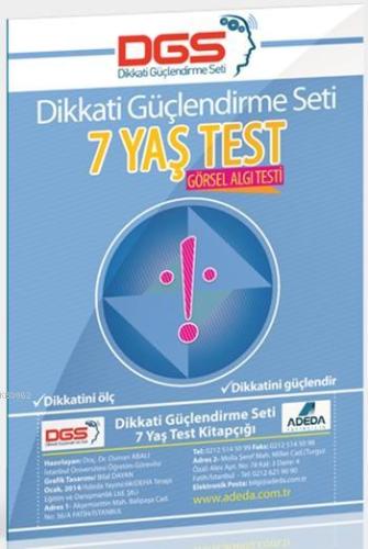 Dikkati Güçlendirme Seti (7 Yaş) Test; Görsel Algı Testi
