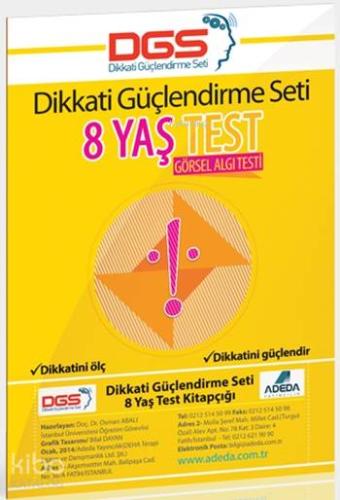 Dikkati Güçlendirme Seti (8 Yaş) Test; Görsel Algı Testi