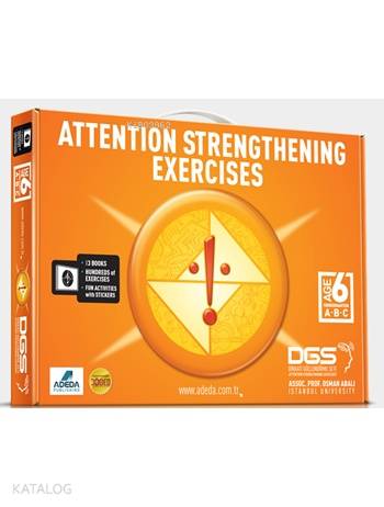 Dikkati Güçlendirme Seti - İngilizce; Anasınıfı (6 Yaş)