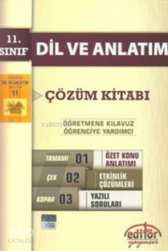 Dil ve Anlatım Çözüm Kitabı 11. Sınıf