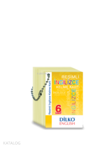 Dilko 6. Sınıf İngilizce Kelime Kartı