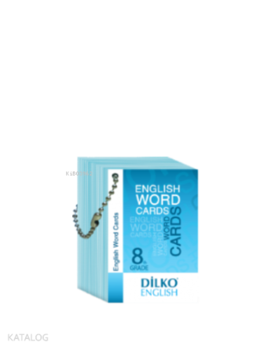 Dilko 8. Sınıf İngilizce Kelime Kartı
