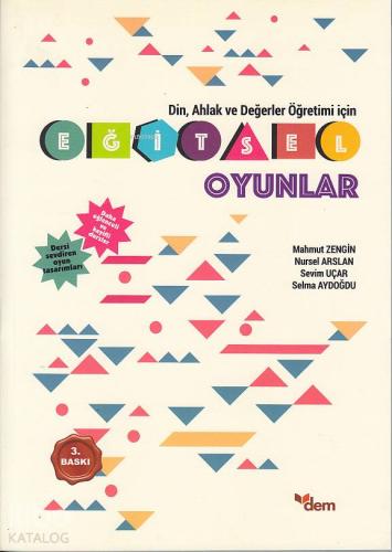 Din, Ahlak ve Değerler Öğretimi İçin Eğitsel Oyunlar - Kitapiks.com