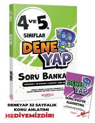 Dinamo 4 ve 5. Sınıflar Dene Yap Soru Bankası