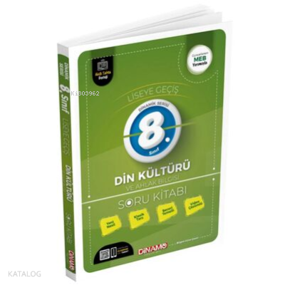 Dinamo 8. Sınıf Din Kültürü ve Ahlak Bilgisi Soru Kitabı