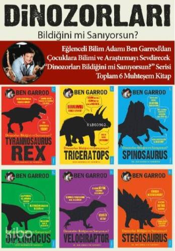 Dinozorları Bildiğini mi Sanıyorsun?; 6 Kitaplık Set