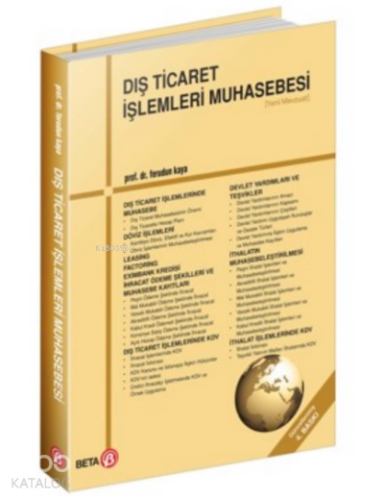 Dış Ticaret İşlemleri Muhasebesi