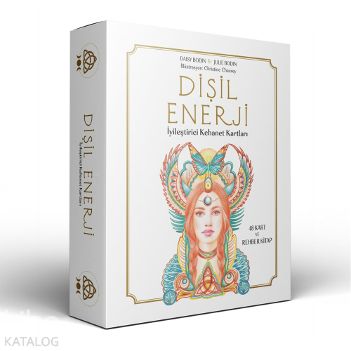 Dişil Enerji İyileştirici Kehanet Kartları ve Rehber Kitap - Kitapiks.