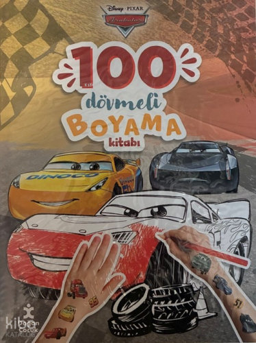 Disney Arabalar – 100 Dövmeli Boyama Kitabı