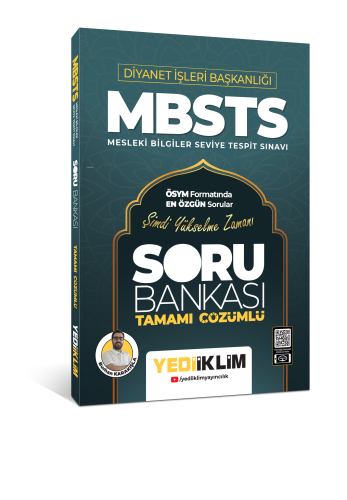 Diyanet İşleri Başkanlığı MBSTS Tamamı Çözümlü Soru Bankası - Kitapiks