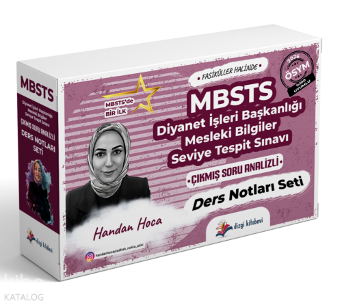 Dizgi Kitap 2026 Diyanet İşleri Başkanlığı Mesleki Bilgiler Seviye Tesit Sınavı MBSTS Çıkmış Soru Analizli Konu Anlatım Seti