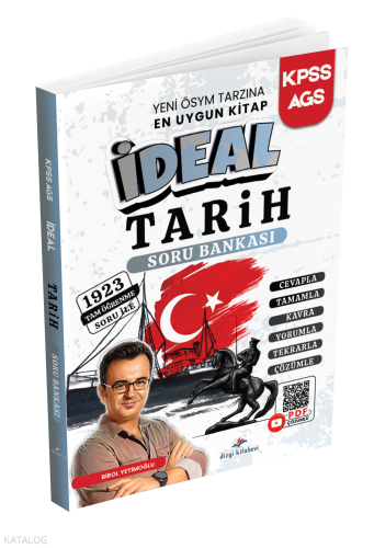 Dizgi Kitap 2026 KPSS MEB-AGS İdeal Tarih Soru Bankası Çözümlü
