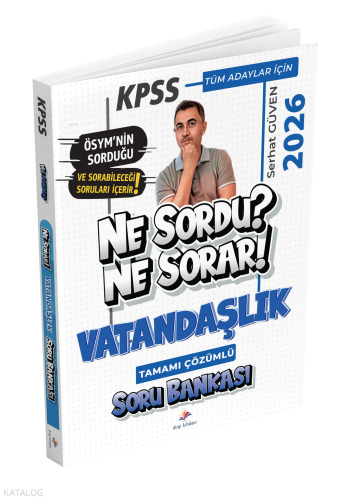 Dizgi Kitap 2026 KPSS Tüm Adaylar İçin Vatandaşlık Ne Sordu Ne Sorar T