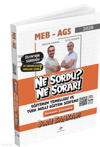 Dizgi Kitap 2026 MEB AGS Eğitimin Temelleri ve Türk Milli Eğitim Siste