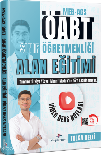 Dizgi Kitap 2026 MEB AGS ÖABT Sınıf Öğretmenliği Alan Eğitimi Video Ders Notları