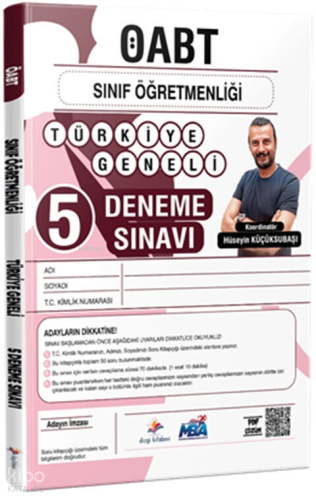 Dizgi Kitap 2026 MEB AGS ÖABT Sınıf Öğretmenliği Türkiye Geneli Tamamı PDF Çözümlü Fasiküller Halinde 5 Deneme Sınavı