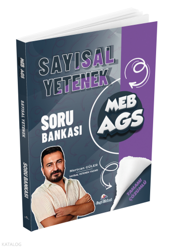 Dizgi Kitap 2026 MEB-AGS Sayısal Yetenek Soru Bankası Çözümlü