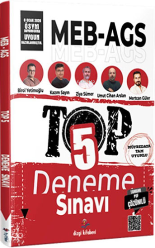 Dizgi Kitap 2026 MEB AGS TOP 5 Tamamı PDF Çözümlü Fasiküller Halinde 5