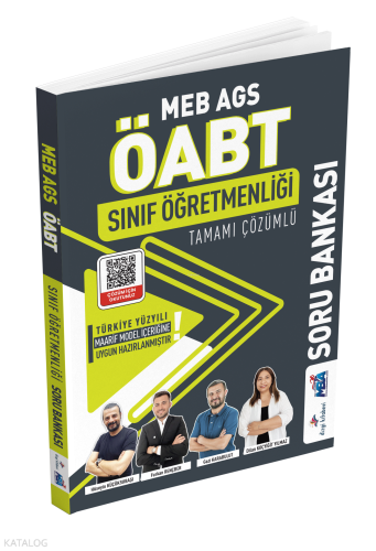 Dizgi Kitap 2026 ÖABT MEB-AGS Sınıf Öğretmenliği Soru Bankası Çözümlü