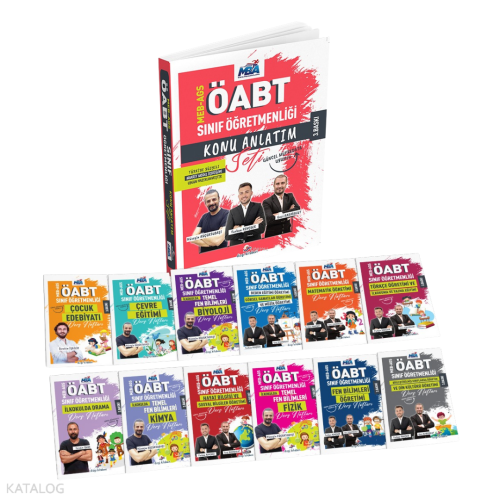 Dizgi Kitap 2026 ÖABT Sınıf Öğretmenliği Konu Anlatımlı 12 Fasikül Set