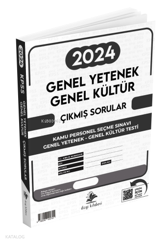 Dizgi Kitap KPSS Genel Yetenek Genel Kültür Video Çözümlü 2024 Sınavı 