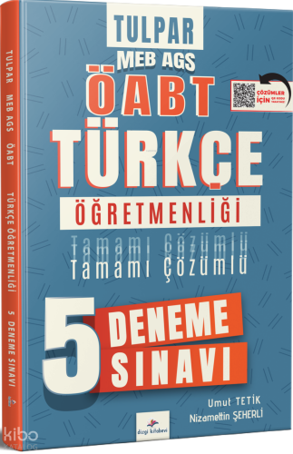 Dizgi Kitap Tulpar 2026 Meb Ags ÖABT Türkçe Öğretmenliği Tamamı PDF Çözümlü 5 Deneme Sınavı
