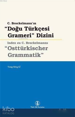 Doğu Türkçesi Grameri Dizini