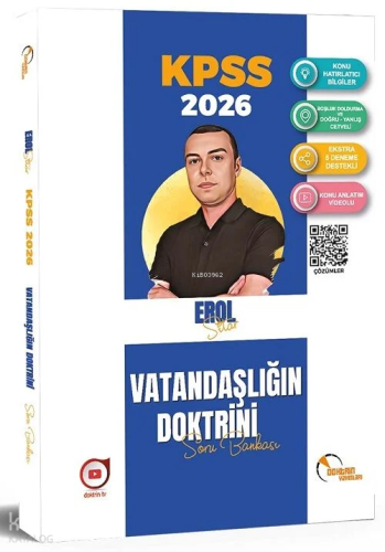 Doktrin 2026 KPSS Vatandaşlık Vatandaşlığın Doktrini Soru Bankası Çözü