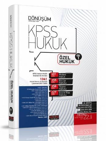 Dönüşüm KPSS A Grubu Özel Hukuk Soru Bankası Cilt 1 - Kitapiks.com