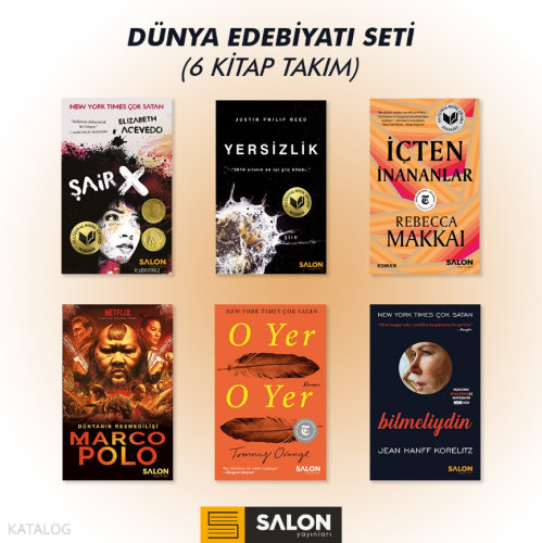 Dünya Edebiyatı Seti (6 Kitap)