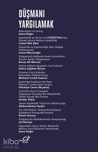 Düşmanı Yargılamak