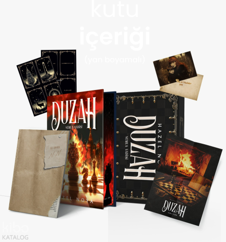 Duzah 1 - Yan Boyamalı Hediyeli Kutu;Nemea Vadisi