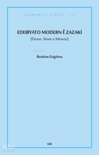 Edebiyato Modern ê Zazaki