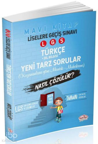 Editör Yayınları 8. Sınıf LGS Türkçe Mantık ve Muhakeme Soruları Nasıl