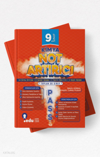 Edu Yayınları 9. Sınıf Fizik Pass Not Artırıcı