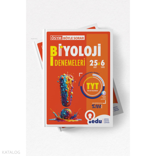Edu Yayınları Tyt Biyoloji Branş Denemeleri