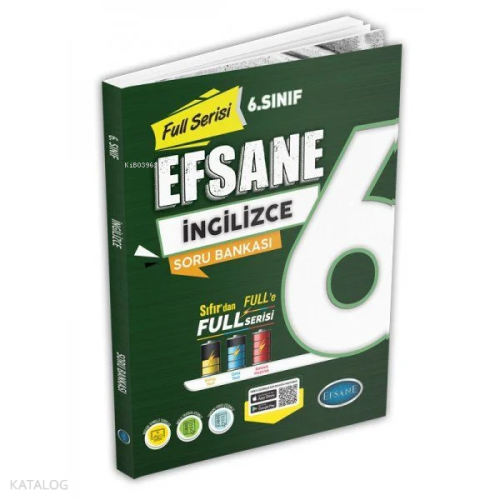 Efsane Yayınları 6.Sınıf Full Serisi İngilizce Soru Bankası