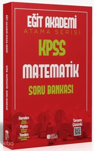 Eğit Akademi KPSS Matematik Atama Serisi Soru Bankası