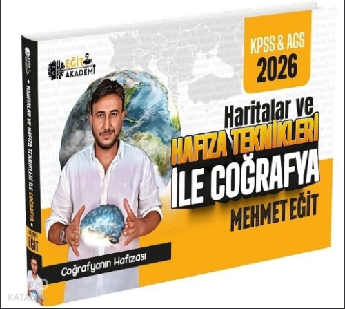 Eğit Akademi MEB-AGS KPSS Haritalar ve Hafıza Teknikleriyle Coğrafya