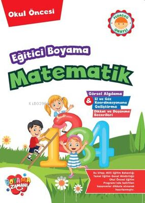 Eğitici Boyama – Matematik - Kitapiks.com