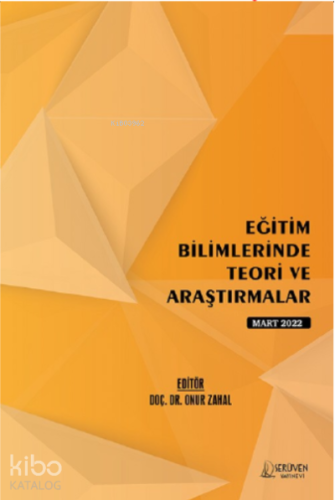 Eğitim Bilimlerinde Teori ve Araştırmalar