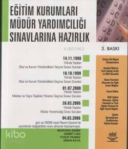Eğitim Kurumları Müdür Yardımcılığı Sınavlarına Hazırlık