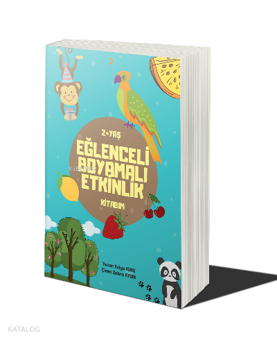 Eğlenceli Boyamalı Etkinlik Kitabım