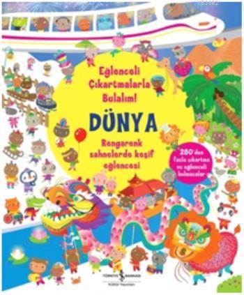 Eğlenceli Çıkartmalarla Bulalım - Dünya - Kitapiks.com