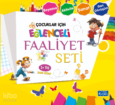 Eğlenceli Faaliyet Seti Sarı Kitap– 3 Yaş Üzeri