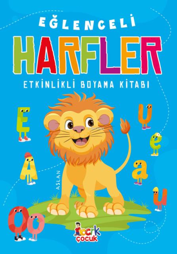 Eğlenceli Harfler (Etkinlikli Boyama Kitabı)