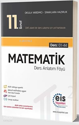 EIS - 11.Sınıf Ders Anlatım Föyleri Matematik