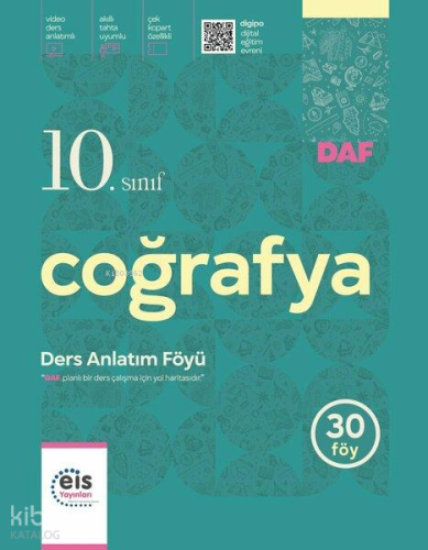 Eis Yayınları 10. Sınıf Coğrafya Ders Anlatım Föyü