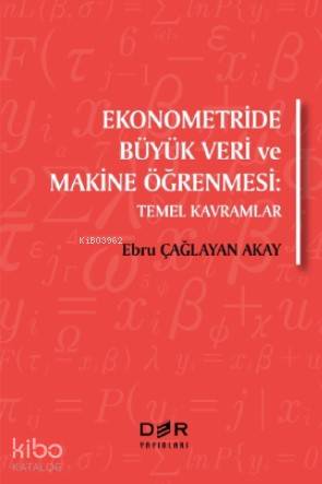 Ekonometride Büyük Veri ve Makine Öğrenmesi; Temel Kavramlar